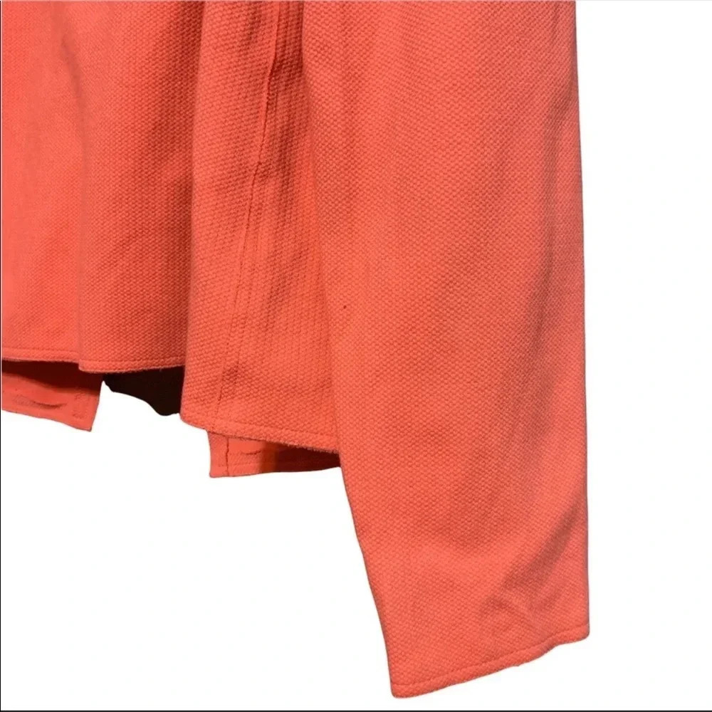 Worth Salmon Color Drape Open Blazer Size Xl - image 6